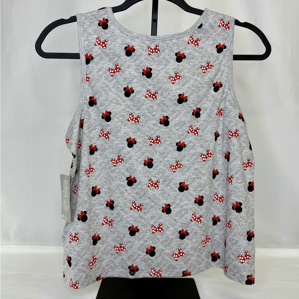 Disney Minnie Mouse Gray Red & Black Tank Top - NWT - - Picture 8 of 8